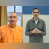 Gauranga Das met batchmate Sundar Pichai