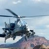 The AH-64E Version 6 is the latest variant of the American Apache combat helicopter, featuring upgraded sensors, software, and weapons for operations in contested battlefields. Photo: BOEING