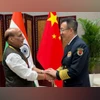 rajnath singh, general don jun Singh stated on X that he expressed his happiness on restarting of the Kailash Mansarovar Yatra to General Don Jun. (Photo: ANI)