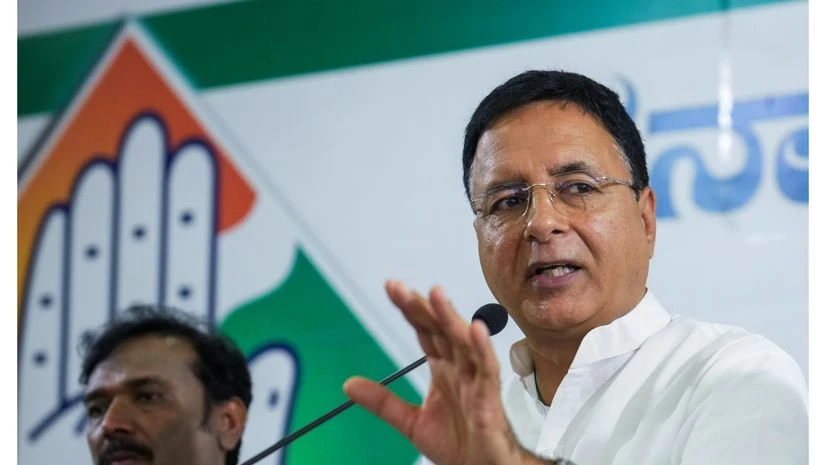Randeep Surjewala Bengaluru: AICC General Secretary in-charge of Karnataka Randeep Singh Surjewala addresses a press conference at the party office, in Bengaluru, Tuesday, July 1, 2025