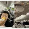 Japan Airlines, passenger, oxygen mask, flight