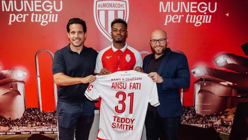 Monaco signed Ansu Fati Monaco signed Ansu Fati