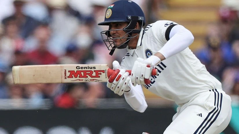 Shubman Gill during day of Edgbaston Test Shubman Gill during day of Edgbaston Test