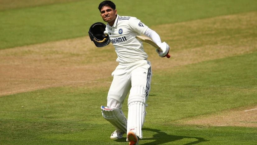 Shubman Gill during day 2 of Edgbaston Test Shubman Gill during day 2 of Edgbaston Test
