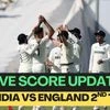 England vs India 2nd Test Day 3 live scorecard