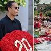 Stills from Jota's funeral