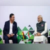 Prime Minister Narendra Modi on Monday met Bolivian President Luis Alberto Arce Catacora Prime Minister Narendra Modi on Monday met Bolivian President Luis Alberto Arce Catacora