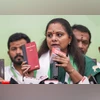 Suspended leader Kavitha quits BRS, MLC post; accuses cousin Harish Rao