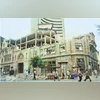 The old BSE building, known as the Phiroze Jeejeebhoy Towers, was reconstructed in the 1970s to accommodate the exchange's growth