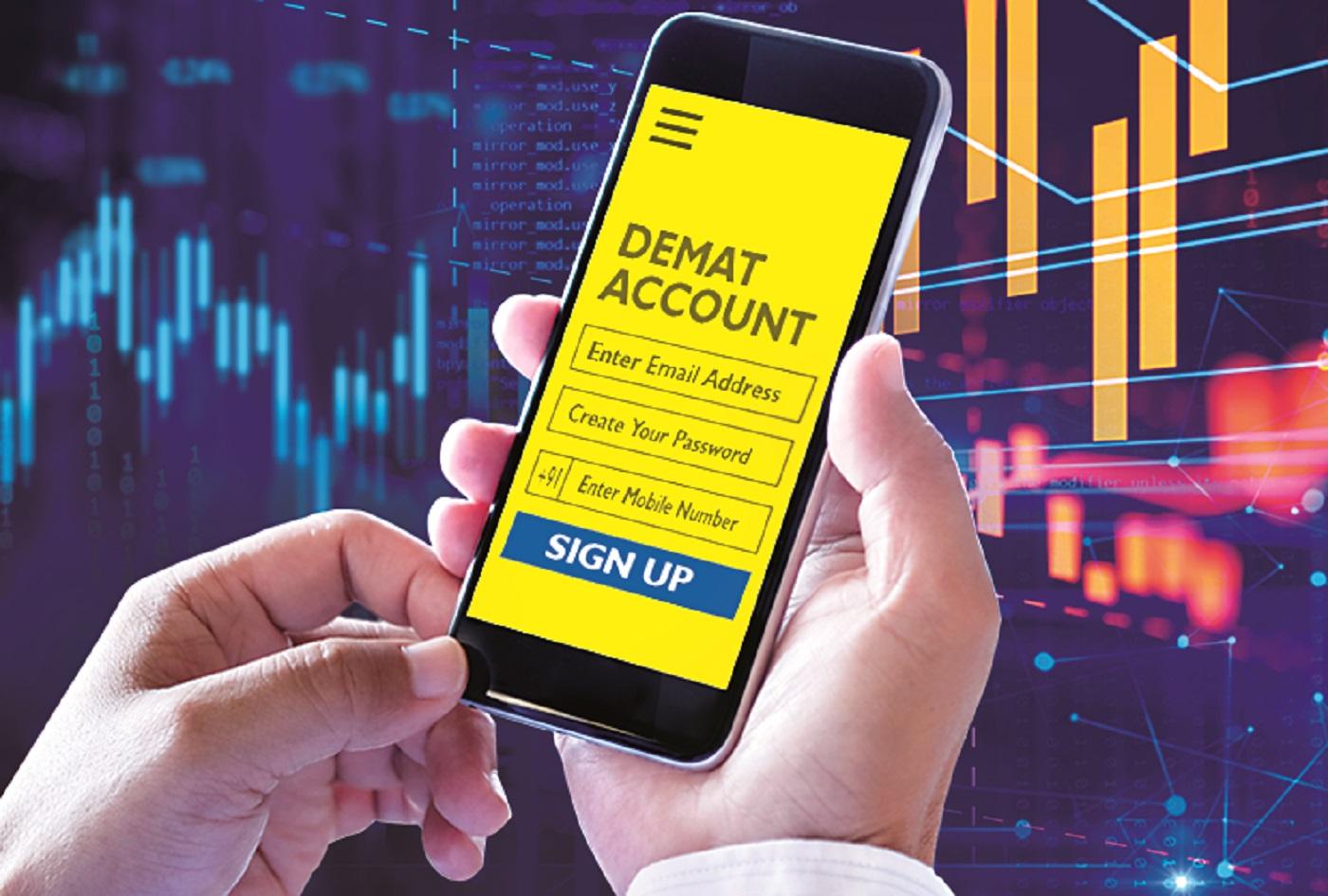 Demat account additions fall 22% in FY26 amid rising market volatility