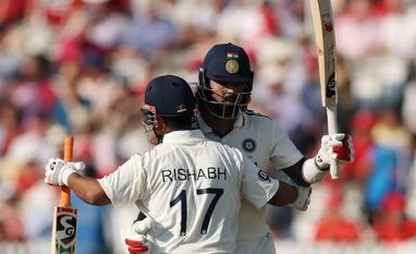 Rahul and Pant at Lord's during day 2 of third Test vs England Rahul and Pant at Lord's during day 2 of third Test vs England