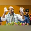 Lucknow: Union Defence Minister Rajnath Singh addresses an event on the birth anniversary of former Uttar Pradesh CM Chandrabhanu Gupta, in Lucknow, Sunday, July 13, 2025. (PTI Photo/Nand Kumar)
