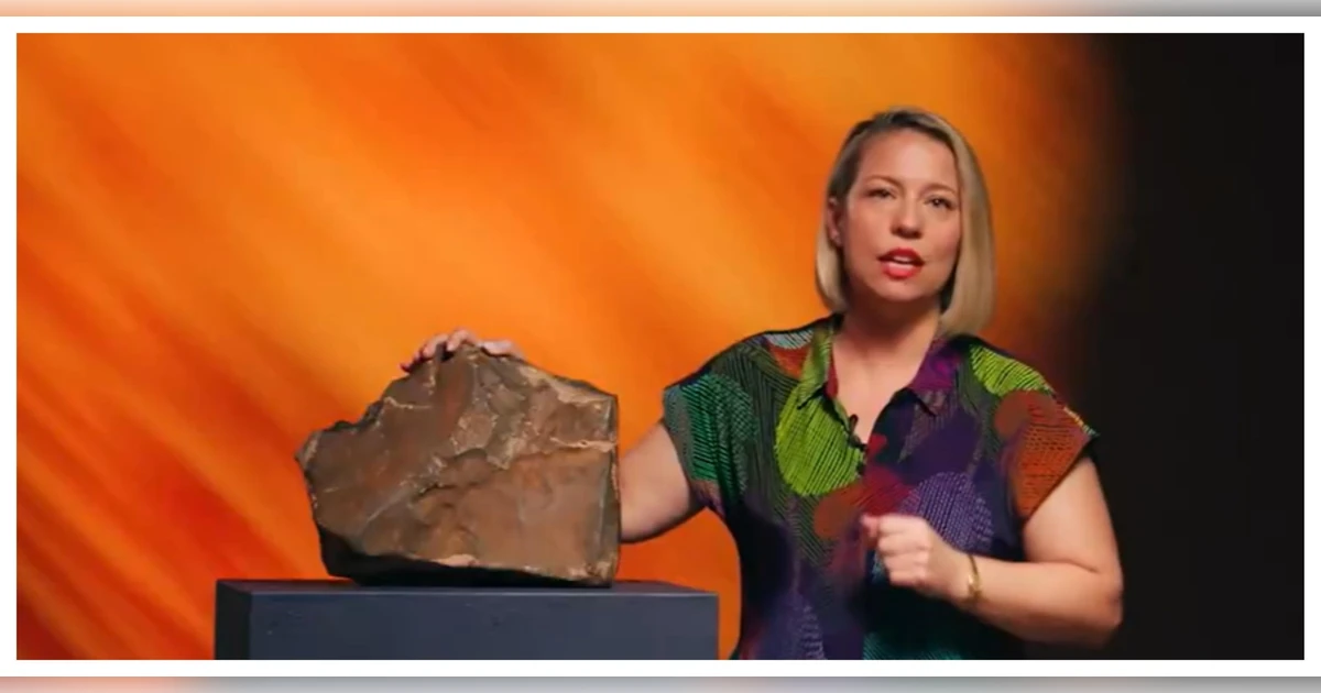 Largest piece of Mars found on Earth