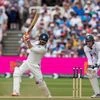 Ravindra Jadeja batting at Lord's against England