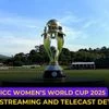 ICC Women's World Cup 2025 warm-up matches full schedule