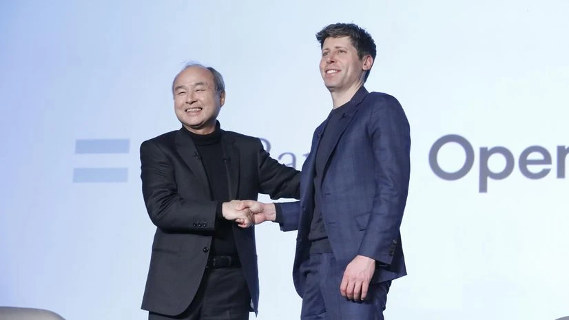 softbank, openai, son, altman softbank, openai, son, altman