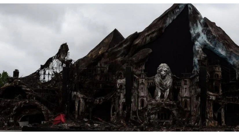 Tomorrowland fire Tomorrowland fire