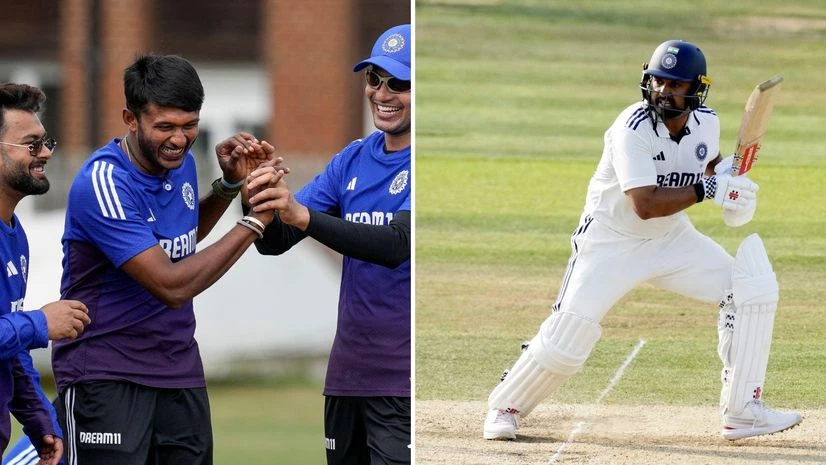 Karun Nair and Sai Sudharsan Karun Nair and Sai Sudharsan