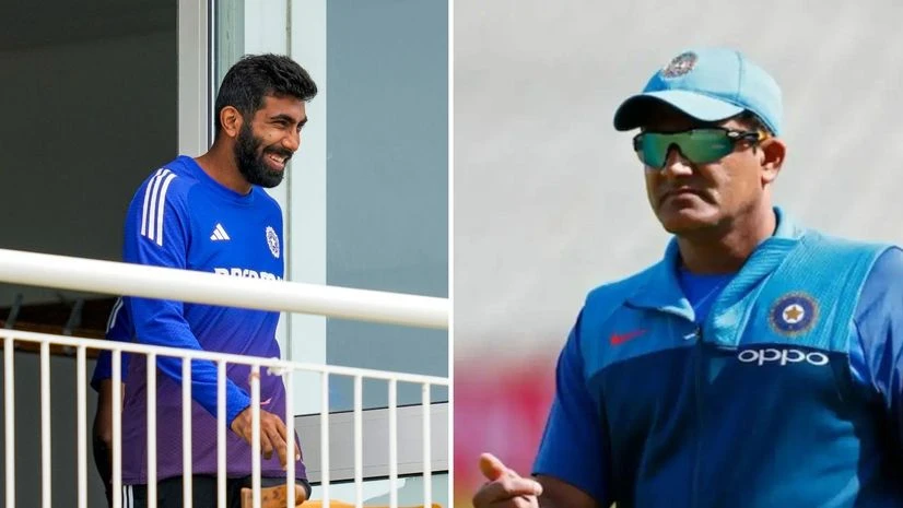 Jasprit Bumrah, Anil Kumble Jasprit Bumrah, Anil Kumble