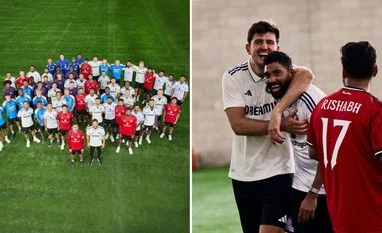 Manchester United and Team India Manchester United and Team India