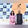 (from left) M R Jaishankar, Executive Chairman, Brigade Enterprises Limited, Nirupa Shankar, MD, Brigade Hotel Ventures Limited, and Ananda Natarajan, CFO, Brigade Hotel Ventures Limited during an IPO conference | Photo: Kamlesh Pednekar