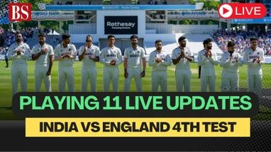 England vs India Playing 11, 4th Test: 3 changes in India's XI! Sai, Kamboj, Shardul playing today England vs India Playing 11 live updates for Manchester Test today