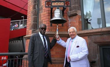 Farokh Engineer, Clive Lloyd honoured with stand at Old Trafford ground Faroukh Engineer and Clive Lloyd