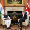 Britain's Prime Minister Keir Starmer and Prime Minister Narendra Modi