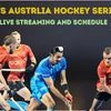 India vs Australia hockey series