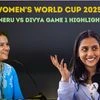 FIDE Women's World Cup final 2025 Game 1 HIGHLIGHTS: Divya, Humpy settle for 41 move draw