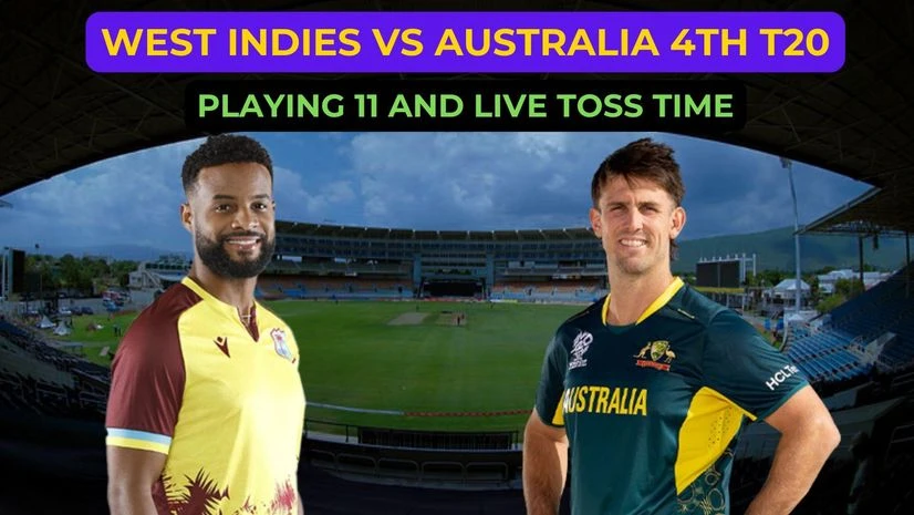 West Indies vs Australia 4th T20 playing 11 West Indies vs Australia 4th T20 playing 11