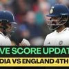 ENG vs IND 4th Test day 5 live scorecard