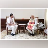 Assam CM meets PM Modi, briefs him about state's welfare schemes