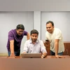 Drizz Founders (L-R) - Partha Mohanty, Yash Varyani, Asad Abrar