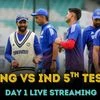 ENG vs IND 5th Test broadcasting details
