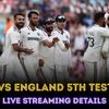 ENG vs IND 5th Test: How to watch live streaming of Day 5 action for free?