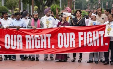 Congress to protest at Jantar Mantar over 42% OBC reservations in Telangana Protest, Parliament Protest