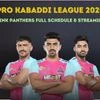 PKL 2025: Jaipur Pink Panthers full squad, schedule, live streaming details