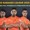 PKL 2025: U Mumba full squad, schedule and live streaming details