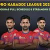 PKL 2025: UP Yoddhas full squad, schedule and live streaming details