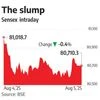 Investors jittery as US revises tariff heat; Sensex and Nifty end lower
