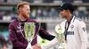 Stokes and Gill at Trophy presentation