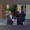 NSA Ajit Doval with Denis Manturov
