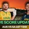 AUS vs SA 1st T20I
