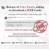 Received an e-PAN email? Govt warns it's a scam. Here's how to report it