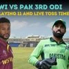West Indies vs Pakistan 3rd ODI