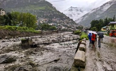 Himachal Pradesh counts losses of over Rs 4,000 crore from monsoon Himachal cloudburst, cloudburst