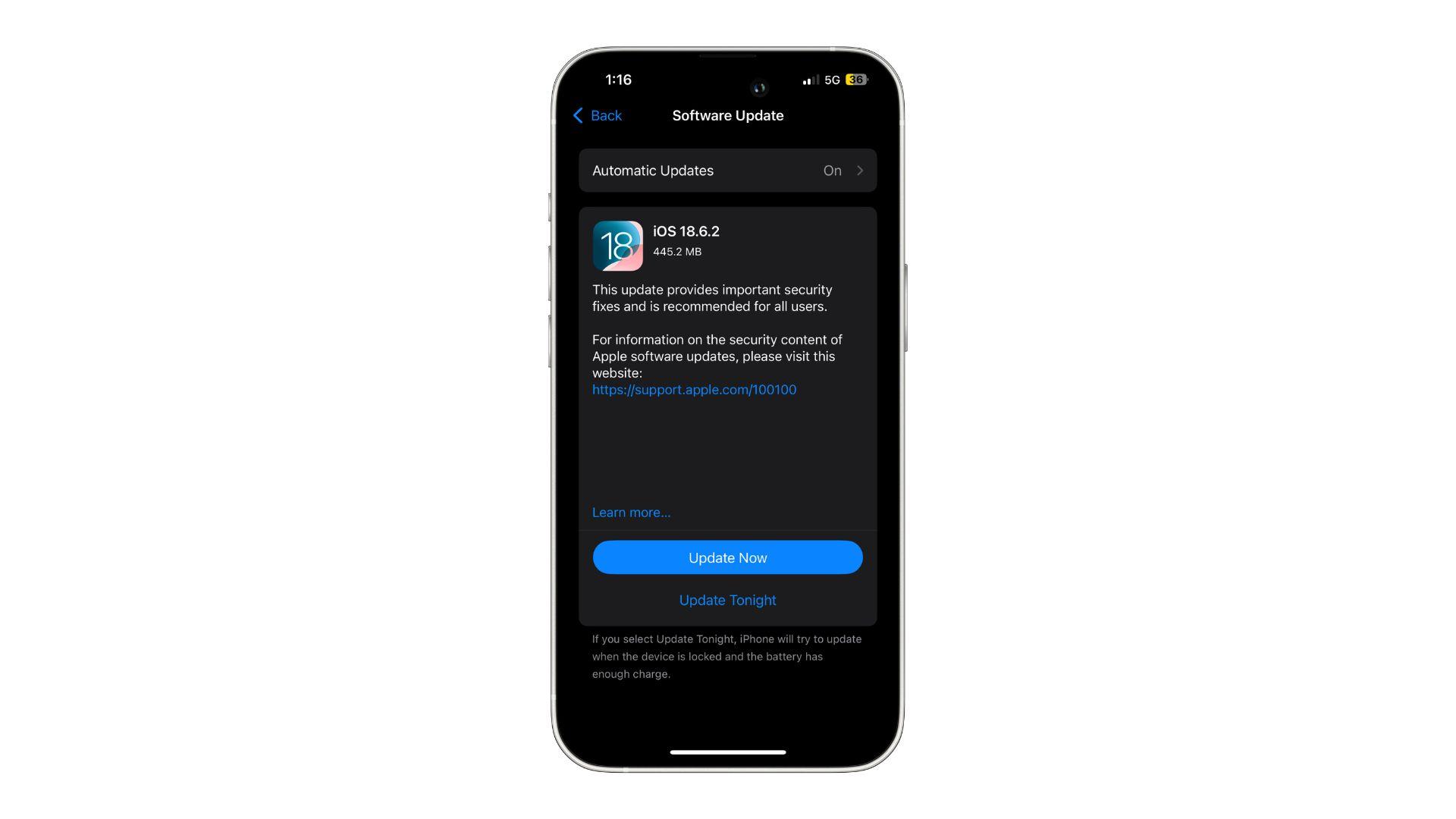 Apple rolls out iOS 18.6.2 with critical security fix: Check