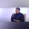 Nitin gadkari Nitin Gadkari at BS Infrastructure Summit