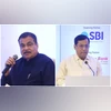 Road transport and highways minister Nitin Gadkari and ports, shipping and waterways minister Sarbananda Sonowal at Business Standard Infrastructure Summit 2025